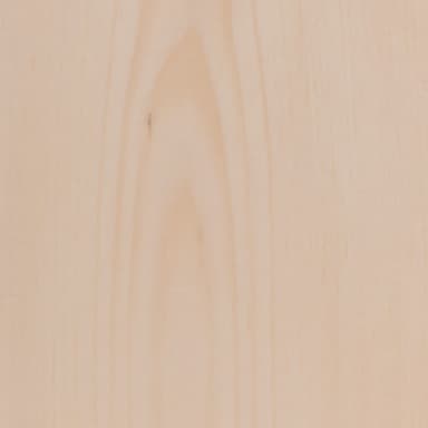 Natural Pine wood finish swatch. Made in Canada.