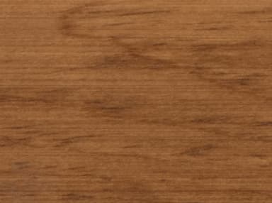 Umber wood finish swatch. Made in Canada.