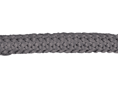 Wood box handle in grey braided cord for Quintessential Canada Inc.