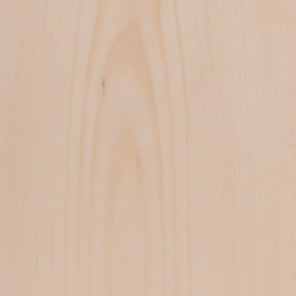 Natural Pine wood finish swatch. Made in Canada.
