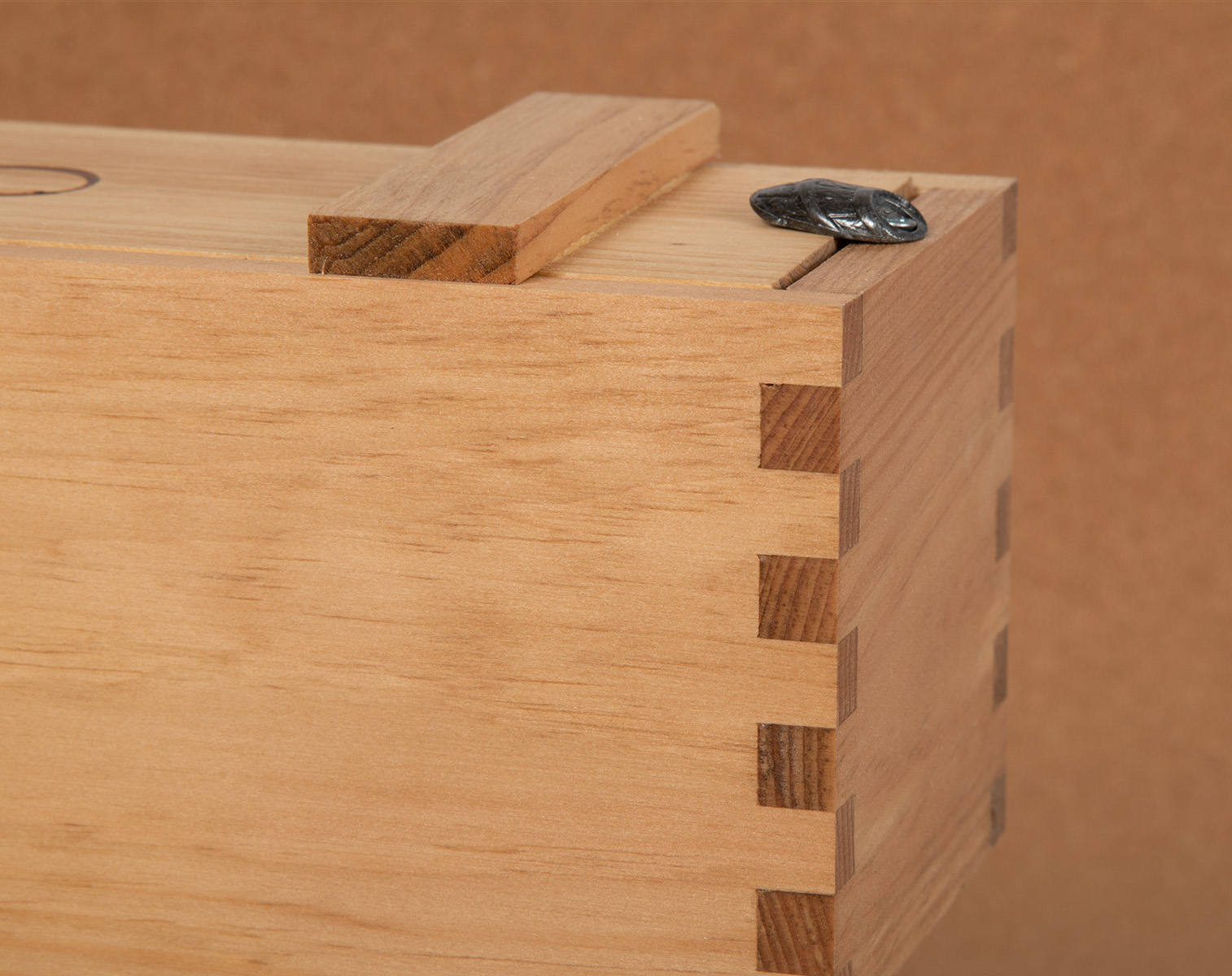 Our boxes are assembled using box joint construction which is a traditional method of joinery that adds strength and a premium look to your contents.